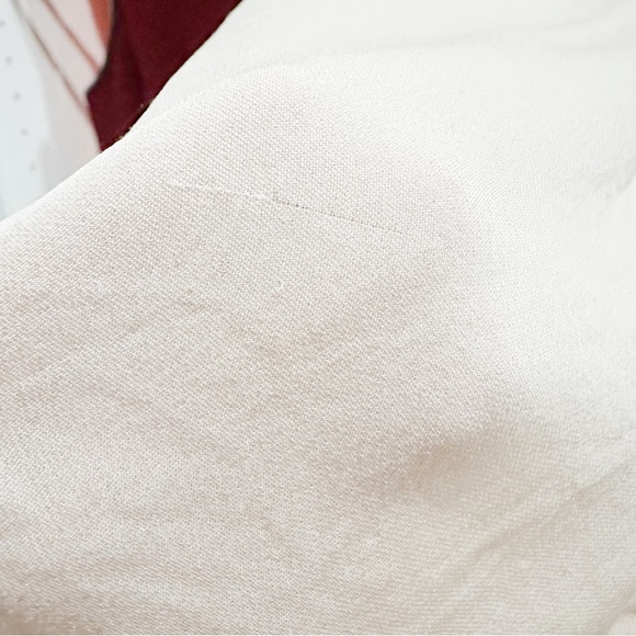 Joie Pink Silk Bolona V Neck Ruffle Sleeve Top - Picture 12 of 12